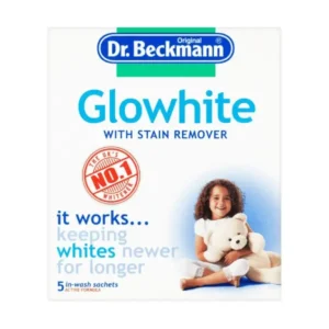 DR BECKMANN GLOWHITE WITH STAIN REMOVER 5 SACHETS X 40GM
