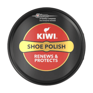 this is a Kiwi Black Shoe Polish Kit 50ml