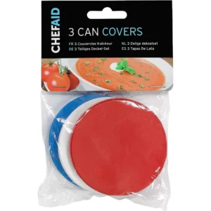 CHEF AID CAN COVERS 7.5CM 3P/K 1