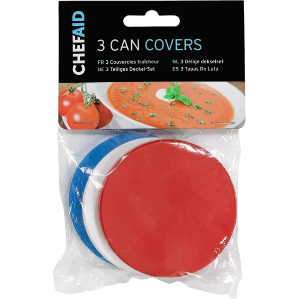 CHEF AID CAN COVERS 7.5CM 3P/K 1