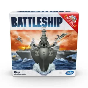 BATTLESHIP CLASSIC CARD GAME WITH CLIP STRIP