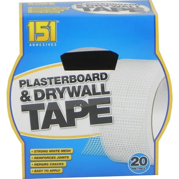 151 PLASTERBOARD AND DRYWALL TAPE 20M