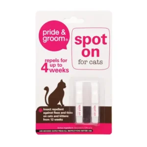 PRIDE & GROOM SPOT ON FOR CATS