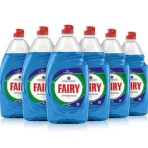 FAIRY ANTIBACTERIAL WASHING UP LIQUID WITH EUCALYPTUS 870ML PACK OF 6