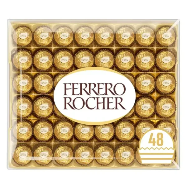 FERRERO ROCHER CHOCOLATE 48 PIECE 600G