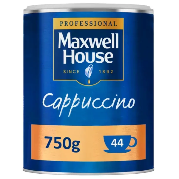 MAXWELL HOUSE INSTANT CAPPUCCINO 750G