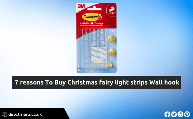 7 reasons To Buy Christmas fairy light strips Wall hooks