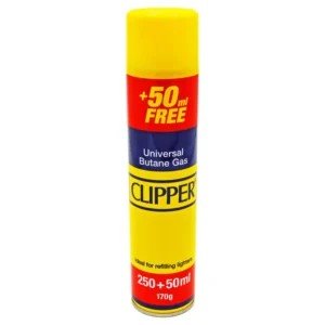 Clipper Universal Butane Gas 250+50ml Free