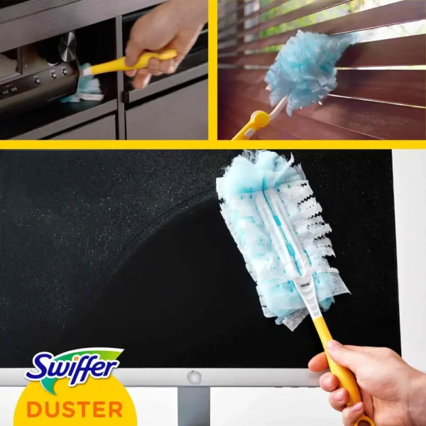 SWIFFER TEST DUSTER KIT WITH HANDLE AND REFILL DUSTER 2