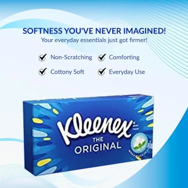 Kleenex Original Tissues Box 72's 2